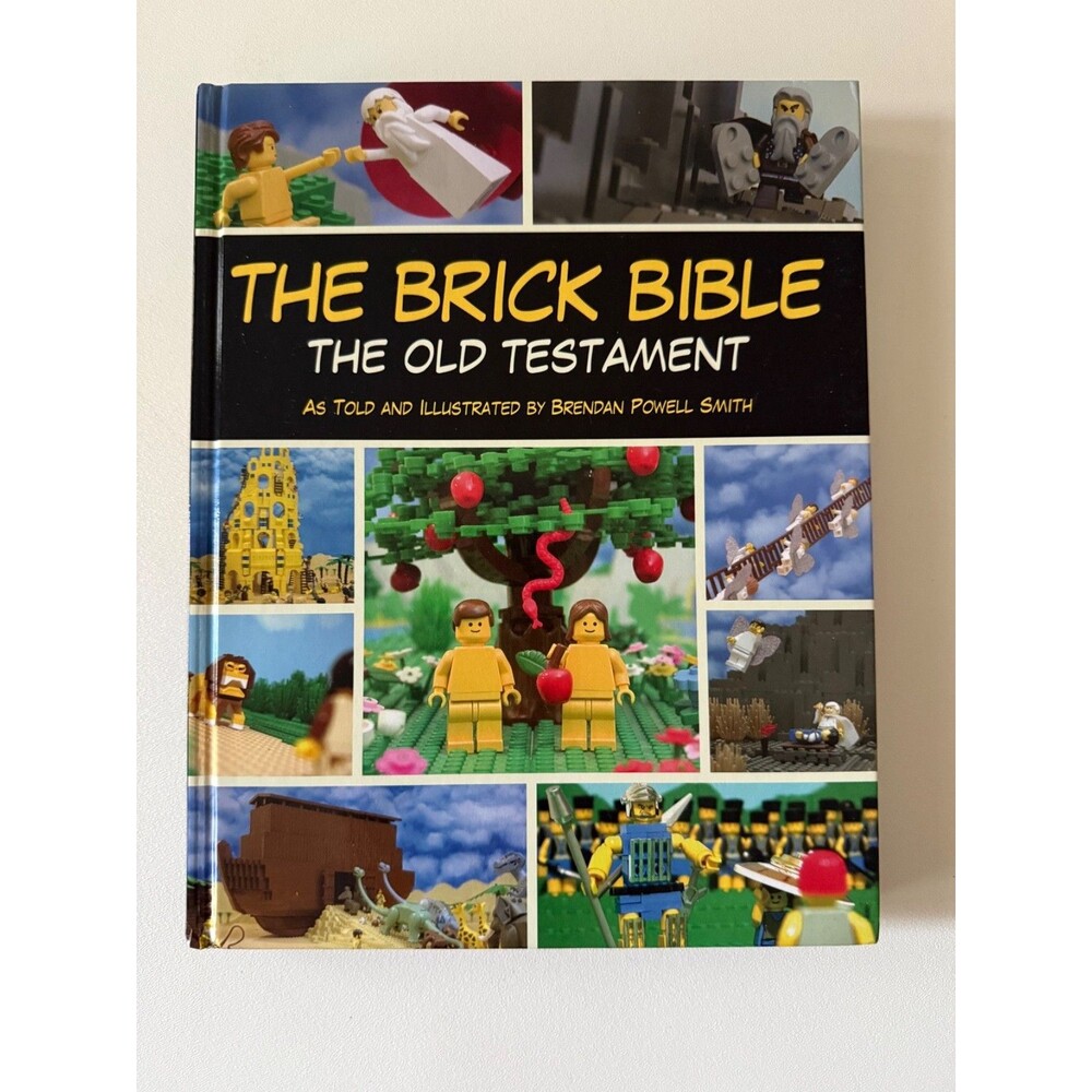 Brick Bible Old Testament Brendan Powell Smith Hardcover LEGO Autographed